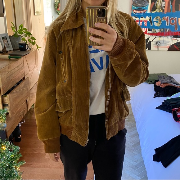 Vintage Corduroy Bomber Style Jacket - Picture 8 of 12